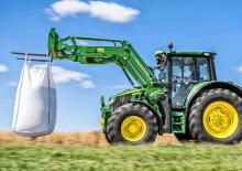 Pala gommata John Deere 643M