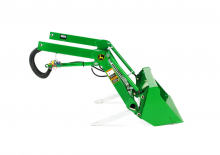 Pala gommata John Deere D120 