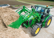 Pala gommata John Deere H260 NSL 