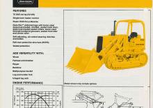 Pale cingolate John Deere Construction 455 E