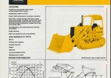 Pale cingolate John Deere Construction 555 B