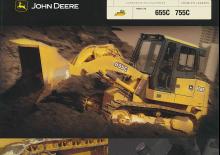 Pale cingolate John Deere Construction 655 C