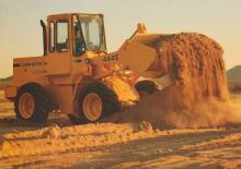 Pale gommate John Deere Construction 344 E