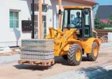 Pale gommate JCB 407 ZX Super