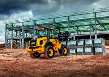 Pale gommate JCB 411 HT