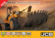 Pale gommate JCB 430ZX PLUS