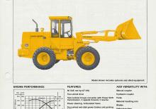 Pale gommate John Deere Construction 444 D TC