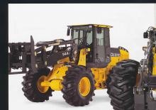 Pale gommate John Deere Construction 444 J TC