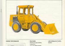 Pale gommate John Deere Construction 444