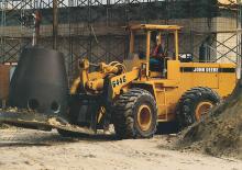 Pale gommate John Deere Construction 624 G