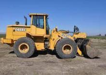 Pale gommate John Deere Construction 624 H