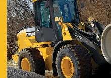 Pale gommate John Deere Construction 624 K