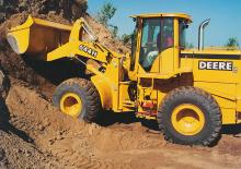 Pale gommate John Deere Construction 644 H