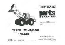 Pale gommate Terex 72-61/80 C