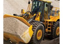 Pale gommate John Deere Construction 724 K