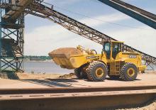 Pale gommate John Deere Construction 744 H MH