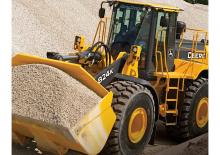 Pale gommate John Deere Construction 824 K