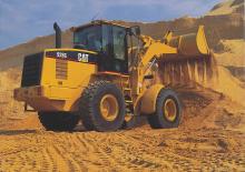Pale gommate Caterpillar 928G