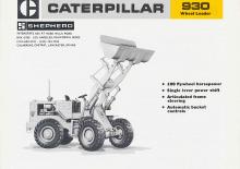 Pale gommate Caterpillar 930