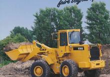 Pale gommate Caterpillar 936E