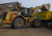 Pale gommate Caterpillar 966M XE