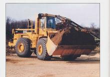 Pale gommate Caterpillar 980F