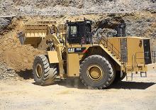 Pale gommate Caterpillar 993K
