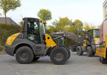 Pale gommate Mecalac AF1050