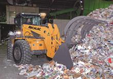 Pale gommate Mecalac AS210e