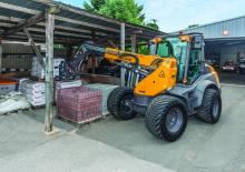 Pale gommate Mecalac AS900tele