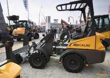 Pale gommate Mecalac AX400