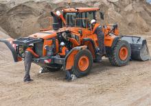 Pale gommate Doosan DL350-5