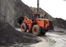 Pale gommate Doosan DL 350