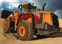 Pale gommate Doosan DL 420