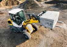 Pale gommate elettriche Liebherr L 507 E