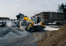 Pale gommate elettriche Liebherr L 507 E