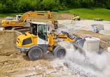 Pale gommate Liebherr L 507 Stereo