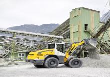 Pale gommate Liebherr L 528 Z