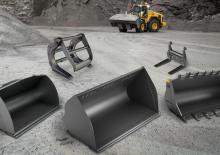 Pale gommate Volvo L180 