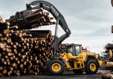 Pale gommate Volvo L180H High-Lift