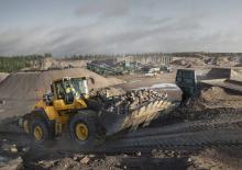 Pale gommate Volvo L180H 