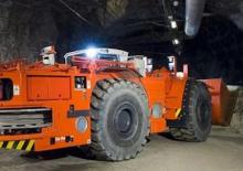 Pale gommate elettriche Sandvik LH514E