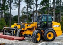Pale gommate JCB TM320 S 