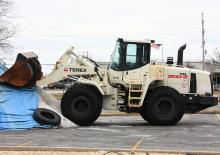 Pale gommate Terex TXL 300-2