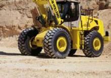Pale gommate New Holland W 230 Evolution