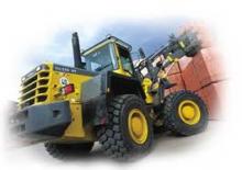 Pale gommate Komatsu W 260-1