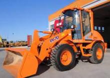 Pale gommate Fiat Kobelco W 70