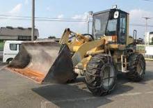 Pale gommate Komatsu WA 100-1