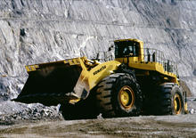 Pale gommate Komatsu WA1200-6
