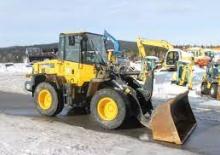 Pale gommate Komatsu WA 150